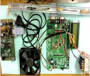 Students learning ARM Microcontroller programming with hands-on embedded C and Python training at The Core Systems Chandigarh with NXP LPC ARM series boards.