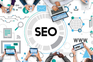 Expert trainers guiding students through advanced SEO strategies during professional SEO training at The Core System in Chandigarh.