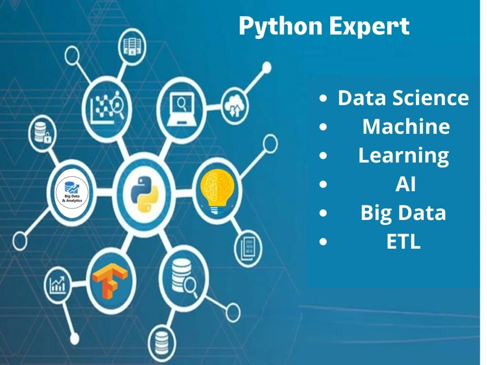 Hands-on project work in Python course near me at TheCoreSystems