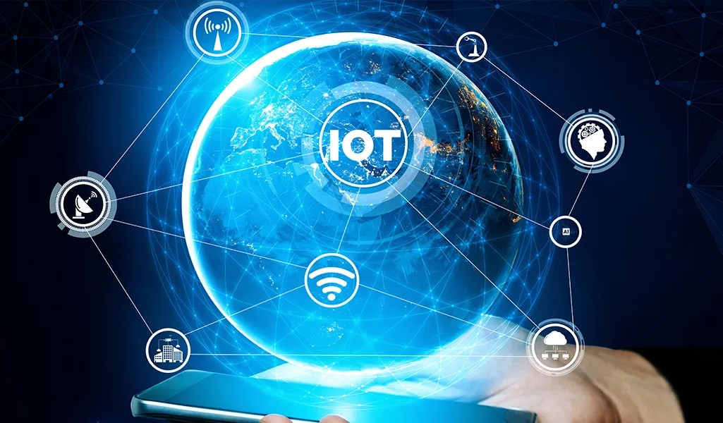 IoT device with sensors for smart automation